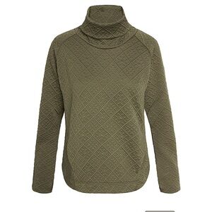Sherpa Nyano Pullover Olive Green Sweater Size S